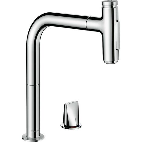 hansgrohe Metris Select M71 Mélangeur de cuisine 2 trous 200, (1/3)