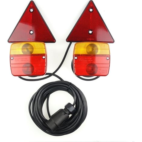 Juego de luces para remolque con imán amio-02095 (1/5)