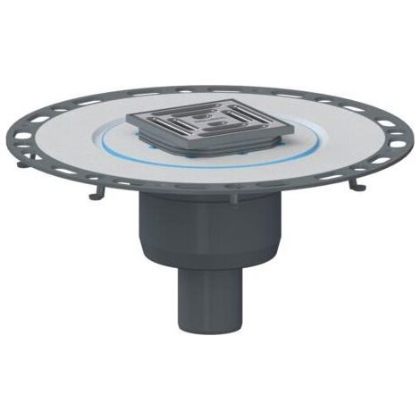 DALLMER Bonde de sol TistoPlan verticale K 10, DN 50, 100 x 100 mm, 513489 (1/2)