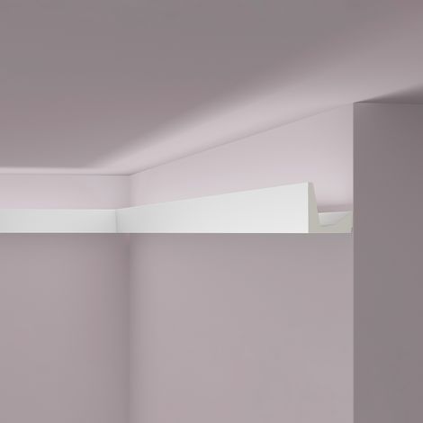 Cornice soffitto parete NMC IL5 ARSTYL Noel Marquet modanatura tipo stucco illuminazione indiretta design moderno bianco 2 m (1/5)