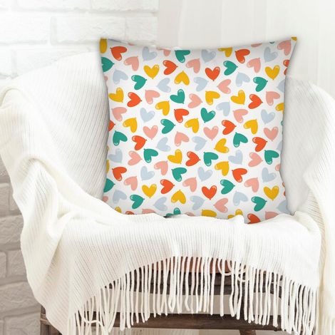 Housses de coussin décoratives rustique pour canapé chambre salon décoration de la saint-valentin (1/5)