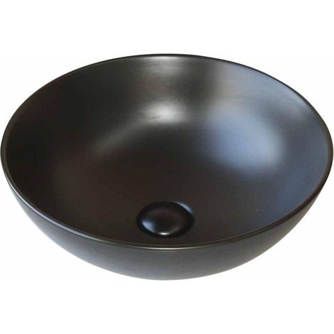 MOSAVIT CERAM Lavabo Sobre Encimera Negro - ref: MSV-CERAMNE