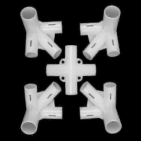 kit de pièces détachées pour tente/auvent de 3x3m : connecteur d'angle central (2519 mm) pour pieds de tente/auvent. (1/5)