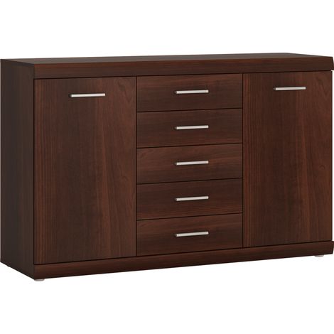 Sideboard 140 cm Nussbaum IMPERIA-129 (1/4)