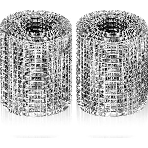 20cm x 3m Wire Mesh, Wire Mesh, Fine Mesh Wire Mesh, Galvanized Steel Wire, Rodent Protection for Garden and Home