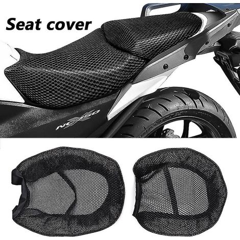 Housse de selle moto compatible avec Honda NC750X, NC700X, NC700XD et NC700S / Coussin de selle moto avec protection solaire et isolation thermique (1/5)