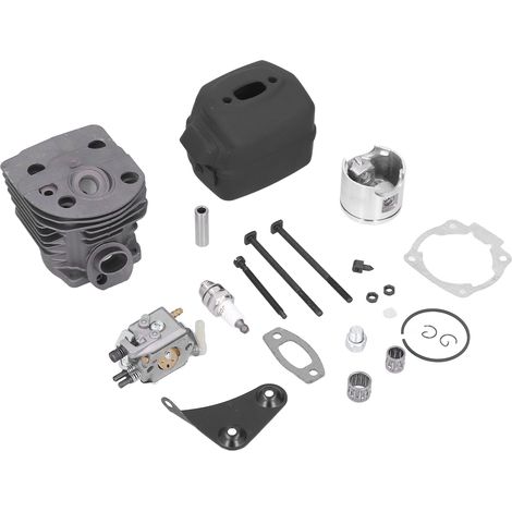Kit de remplacement pour tronçonneuse Husqvarna 55 51 : cylindre, piston, carburateur, bougie et joint (46 mm). (1/5)