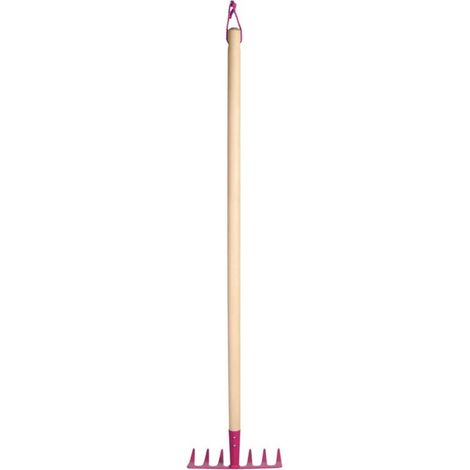 Rateau enfant rose jardin et plage