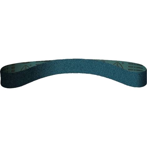 Klingspor 286888 Carta abrasiva a nastro Dimensione dei grani 80 (L x L) 533 mm x 9 mm 25 pz. (1/2)