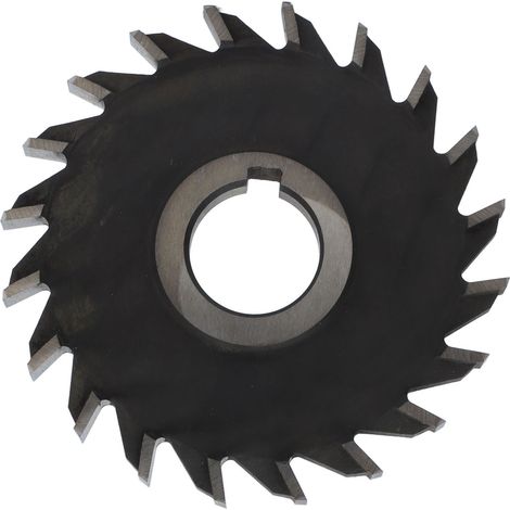 HSS-Zahnradfräsersatz, 125x12mm Scheibe mit 32mm Bohrung für Evolventenprofilfräsen.
