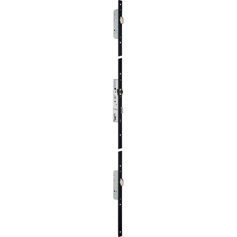 Cerradura de 3 puntos 92MTX METALUX Cerrojo basculante 1/2 vuelta U7/39 mm - Sin cerradero - F1U7390200