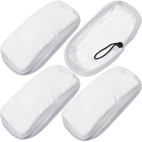 Lingettes de nettoyage pour sols durs compatibles avec le nettoyeur vapeur 9 en 1 Morphy Richards 720020 70495. (1/5)