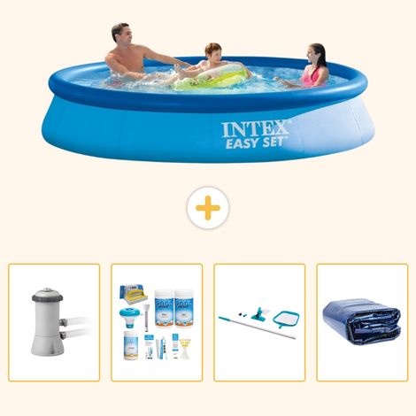Intex Piscine Easy Set Ronde - 366x76 cm - 5-pièces S267 (1/5)