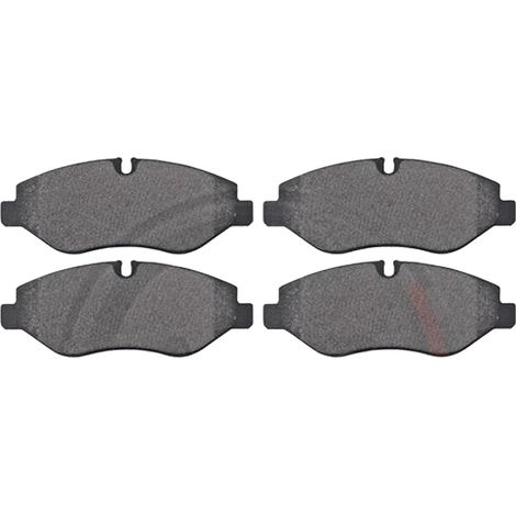 KIT PASTIGLIE FRENO ANTERIORI compatibile con IVECO DAILY TOURYS AUTOBUS / PASTIGLIE FRENANTI AUTO OEM 37633, / SOSTITUZIONE DIRETTA / BASSA POLVERE / SILENZIOSO