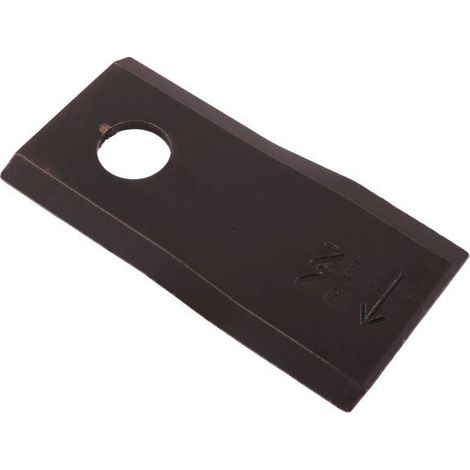 Cuchilla derecha para cortacésped WARYŃSKI 95x46x3,5 mm, orificio 16,25, aplicación 56151310 Kuhn, 25 unidades. (1/3)