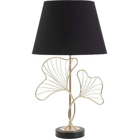 Lampada da Tavolo Leaves Ø 30x60 cm in Ferro e Poliestere (1/5)