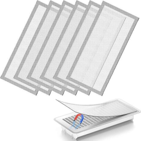 Grille de ventilation de sol, filtre de ventilation magnétique en maille, modèles BA illustrés (1/5)