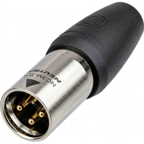 Neutrik NC3MX1-TOP Connettore XLR Spina dritta Numero Poli (num): 3 Mono Argento 1 pz. (1/2)