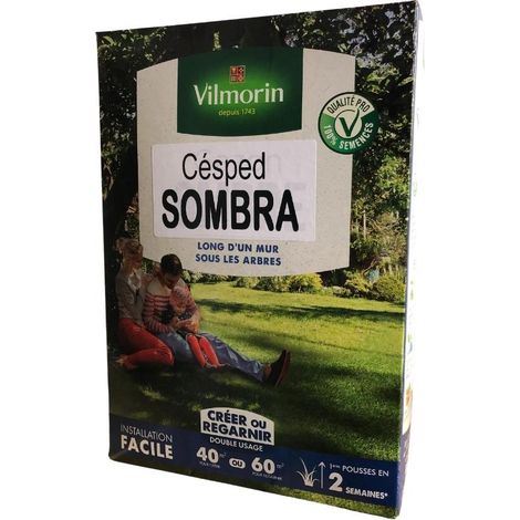 VILMORIN Semences de gazon ombre - 1 kg