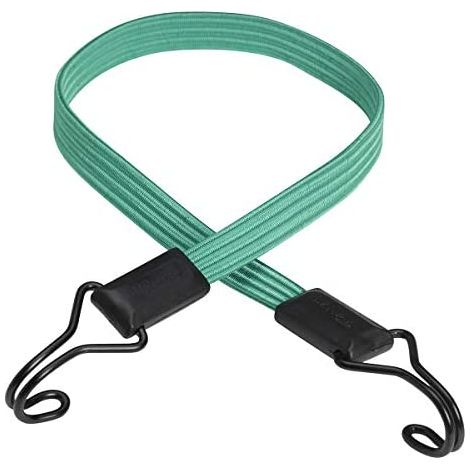 MasterLock Flat Bungee 80cm Doble Gancho Verde (1/5)