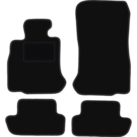 Tapis en velours noir pour : BMW 6 F12 Cabrio (2011-2018) (1/5)
