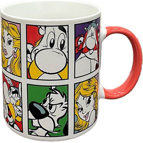 Taza con retratos de Asterix 300ml
