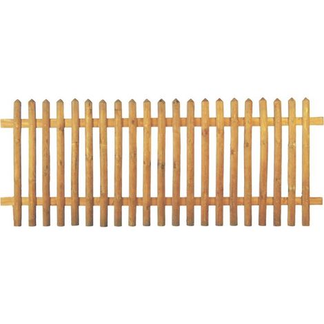 Senkrechtzaun braun 250 x 100 cm