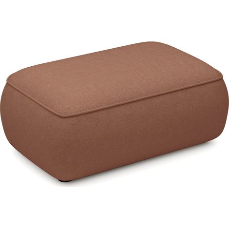 Selsey Ovo - Pouf - 100 cm - Chenille Cuivre (1/3)