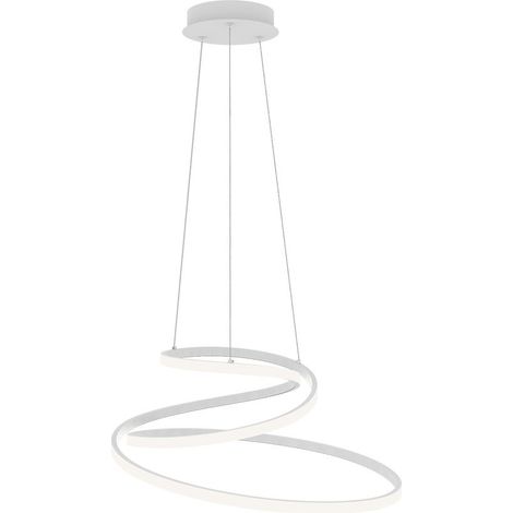 LAMPADARIO LED COASTER 60W CCT D.60XH150CM BIANC. (1/2)