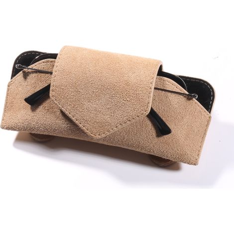 Pare-soleil de voiture, étui à lunettes de soleil, rangement pour lunettes de soleil dans la voiture, accessoires auto (1/3)