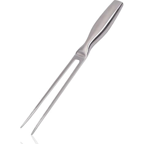 Fourche à Viande - Acier Inoxydable 304 - Double Dent - Poignée Ergonomique - Pour Grill et Cuisine - 1 Pièce (1/5)