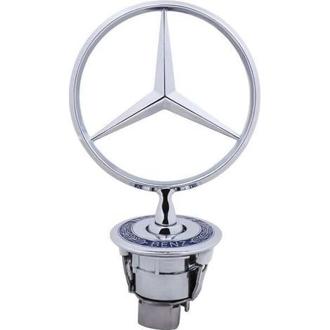 Adatto per Mercedes-Benz, copertura quadrata con stemma a stella, W124 W202 W203 W208 W210/44mm (1/4)