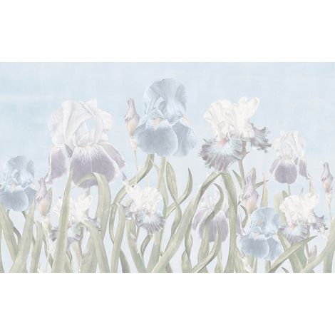 Papier peint panoramique Enfants - Fleurs - 390 cm x 245 cm (1/2)