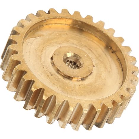 Engrenage droit en laiton 30 dents pour servo 25 dents cannelé 0,8 Mod Pièce de robot industriel 4305‑0025‑0030 (1/5)