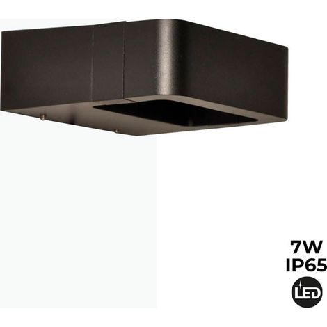Applique murale extérieure LED "KURRT" - 7W - IP65 - Blanc Chaud - Noir (1/5)