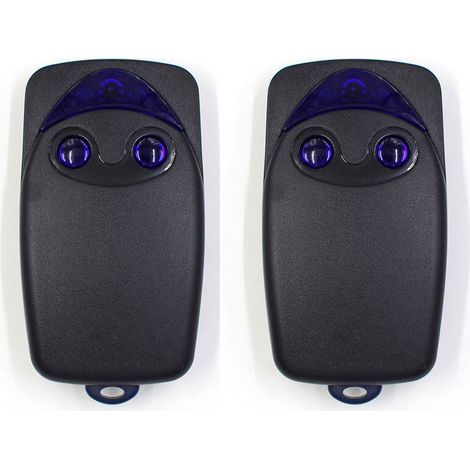 Télécommande Nice Flo2r-S - Code Rolling 433mhz - Pour Portail Et Garage - Lot De 2 Pièces (1/5)