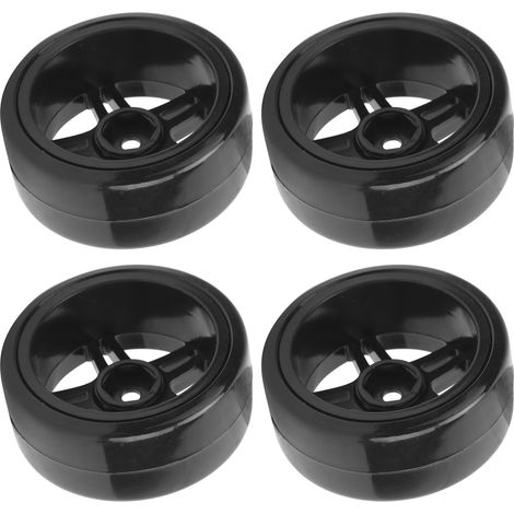 Pneus antidérapants 63mm pour WPL D12, voiture télécommandée 1/10, drift et personnalisation. (1/5)