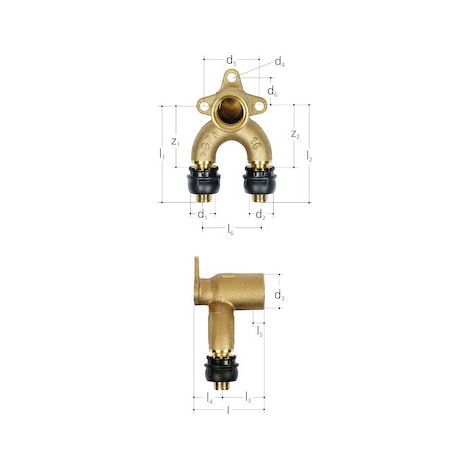 Adattatore Ilite Att.D.Rub.D16X1/2 10 Bar - George Fischer (1/2)