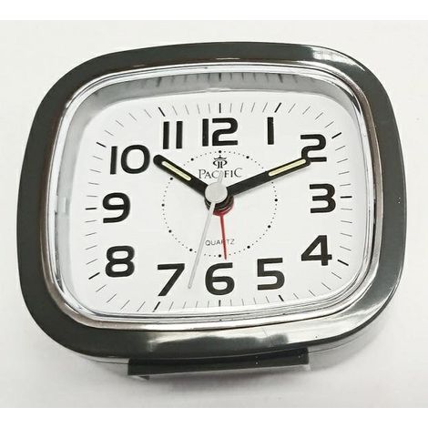 Reloj despertador de cuarzo 6122 grafito Pacífico
