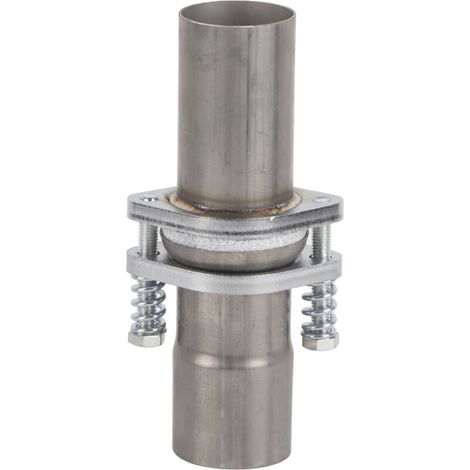 Exhaust flange spring bolt repair pipe kit for quick fixing of 2.25 inch inner diameter to 2.25 inch outer diameter flange pipe repair. (1/5)