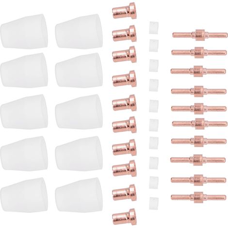 Kit de 40 consommables pour torche de découpe plasma PT31/LG40/CUT40 (1/5)