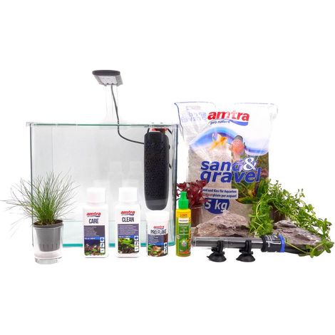 Nanotank System 15 LED – Komplettaquarium inkl. Deko