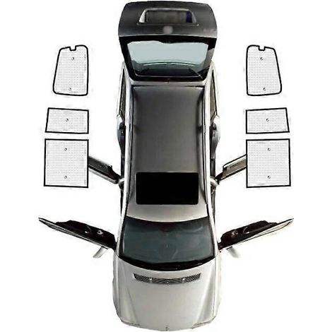 Pare-soleil intégral pour Mitsubishi Pajero 4, Montero, Shogun, V80, V73, V93 (2006-2021) - Accessoires pour pare-brise et vitres arrière (V93).