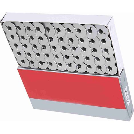 100 bobines en aluminium fendues 55623A pour pièces de machines à coudre industrielles (1/5)