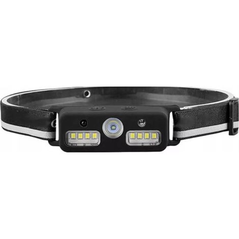 Linterna frontal LED recargable, linterna frontal, sensor de movimiento (1/5)
