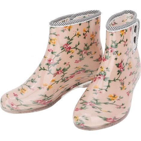 Bottes pluie femme imprimées – confort imperméables – antidérapantes – jardin extérieur – 37 (1/5)