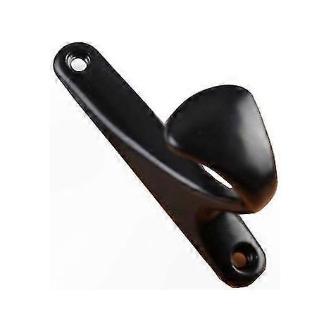 Schwarze Metall-Wandhaken, 8er-Set mit Befestigungsschrauben, einfache Haken zur Aufbewahrung in Badezimmer, Küche, Schlafzimmer und Eingangsbereich. (1/3)
