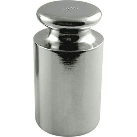 Poids d'étalonnage de 1000 g (1 kg) pour balance numérique, en acier au carbone chromé. (1/5)
