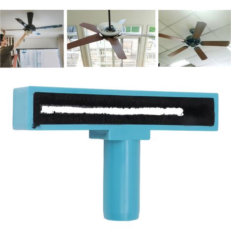 Reinigungsbürste für Deckenventilatoren im Haushalt, Bürste zum Entfernen von Staub von Ventilatorflügeln, Werkzeug zur Reinigung von Deckenventilatorflügeln, Staubsaugerzubehör, Ventilatorreinigungsw (1/5)