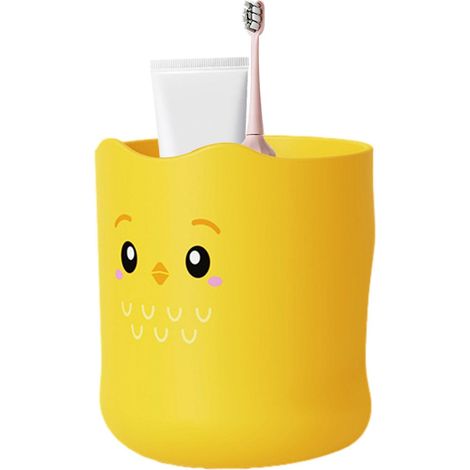 Gobelets de Bain de Bouche pour, gobelets de Brosse à Dents Mignons pour,Dessin animé de Tasse de rince-Bouche Polyvalent de 300 ML  Gobelet Ergonomique pour, gobelet incassable pour Brosse à dent